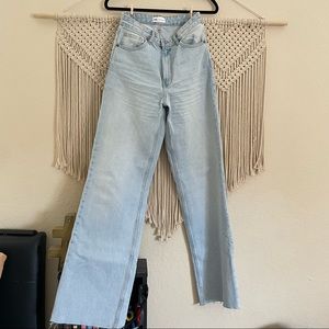 Zara wide leg jeans